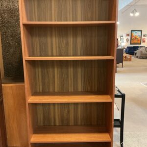 teak bookshelf