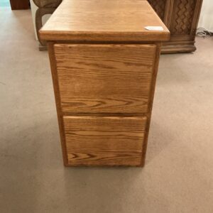 oak filing cabinet