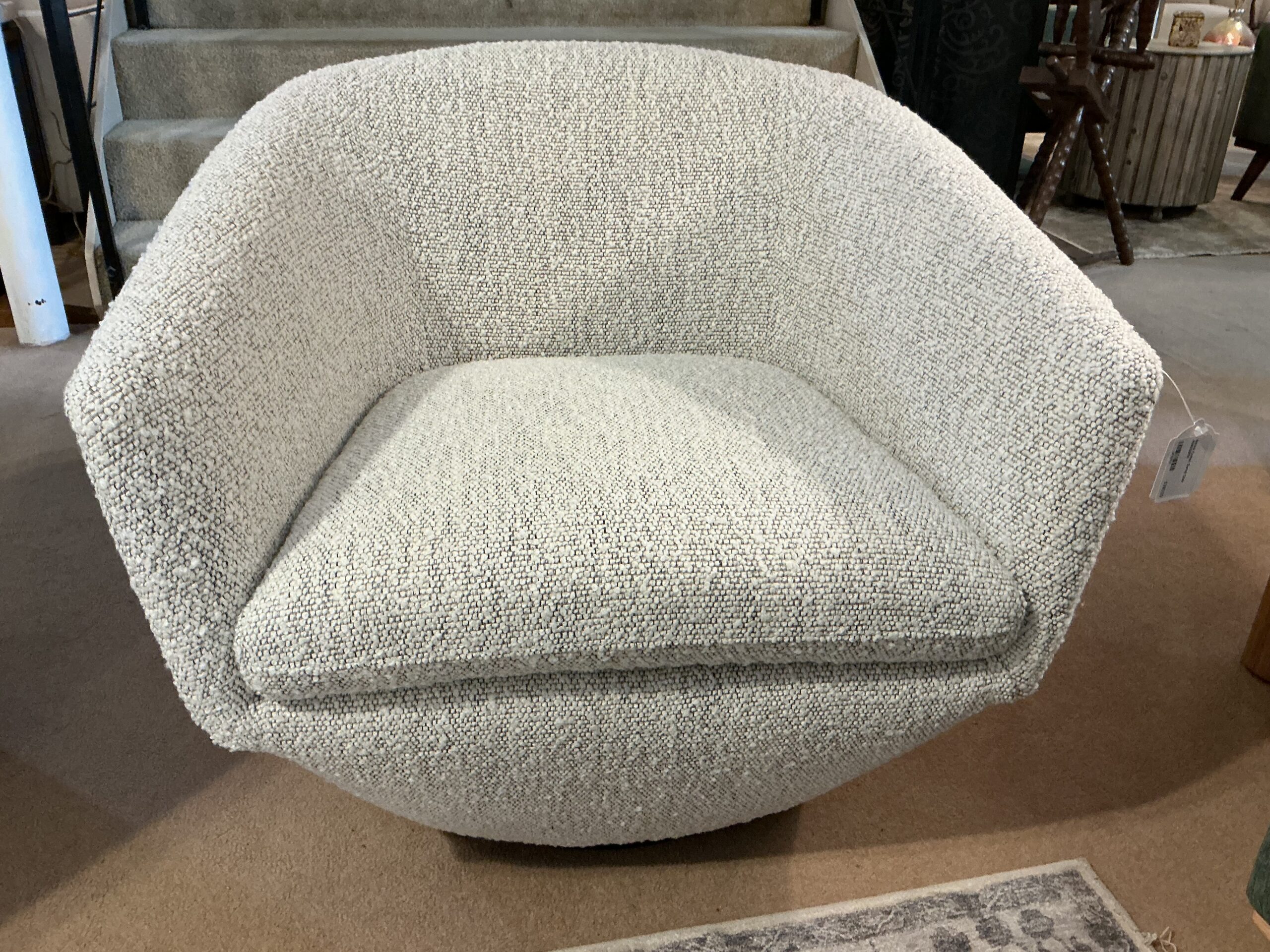 merino cotton swivel chair